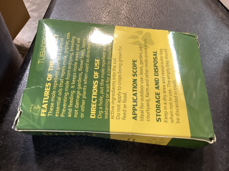 Photo 1 of Tubadros Mole and Vole Repellent - 10 Pack
