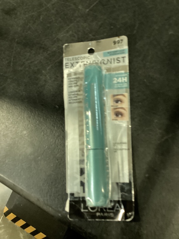 Photo 1 of L'Oreal Paris Extensionist Waterproof Mascara, Lengthening, Volumizing, and Curling Formula For a Lash Extension Eye Makeup Look, Waterproof Black