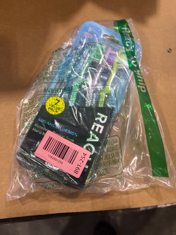 Photo 1 of Reach Advanced Design Toothbrush, Firm Bristles, 7 Count Value Pack