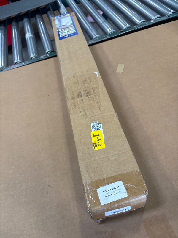 Photo 1 of Motorized Blinds No Drill Automatic Blinds for Windows Cordless Roller Shades Electric Blinds with Remote Control Smart Blinds (White, 28.5 x 72)