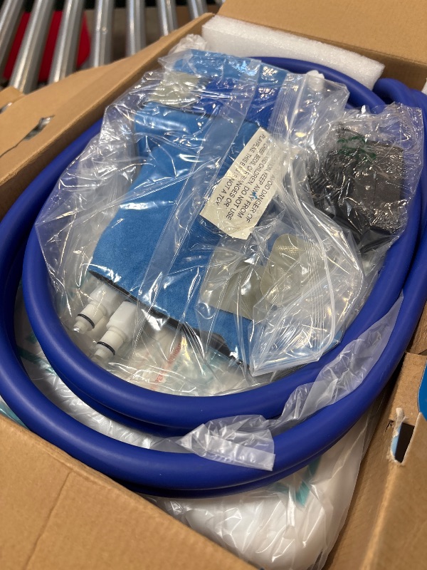 Photo 1 of PhysioNatural Cold Therapy Ice Machine for Knee Surgery Recovery – Programmable Continuous Cryotherapy System with Adjustable Knee Pad for Post-Op Swelling, Sprains & Injuries