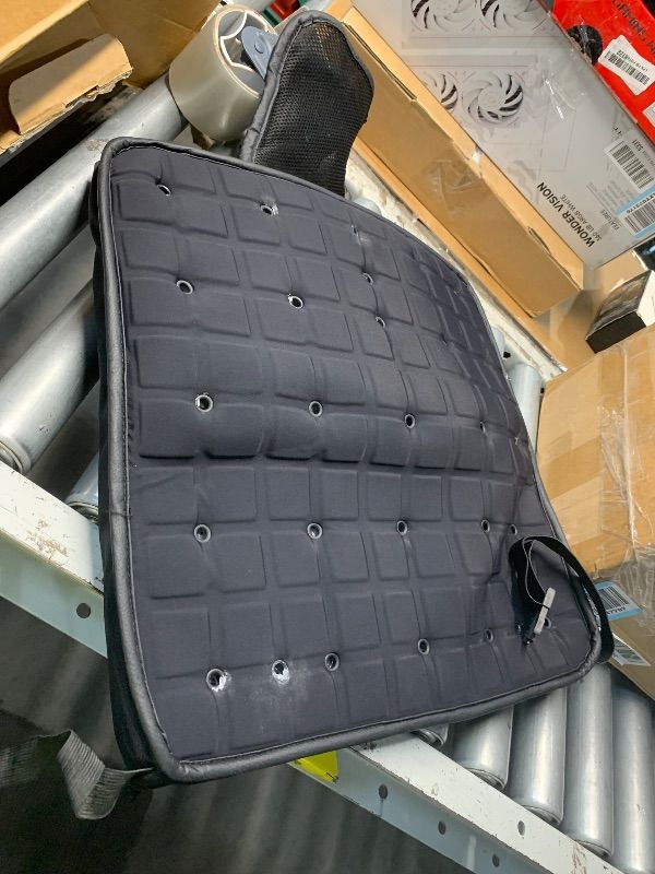 View 2 of Paffenery Cooling Car Seat Cover Front Seat, 12V-24V Ventilated Cooling Car Seat Cushion, Cooled Seat Cover for Car SUV Truck Universal Fit