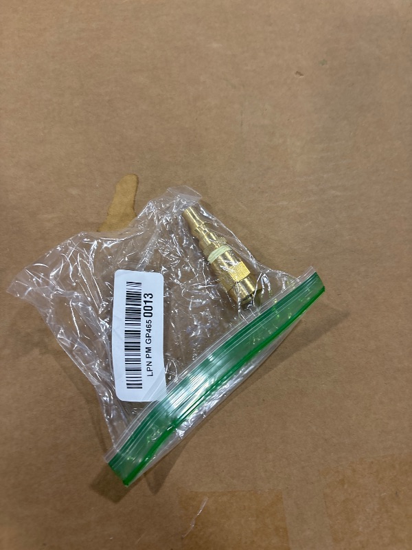 Photo 1 of Uenede Brass 1/4" NPT Male RV Propane Quick Connect Kit