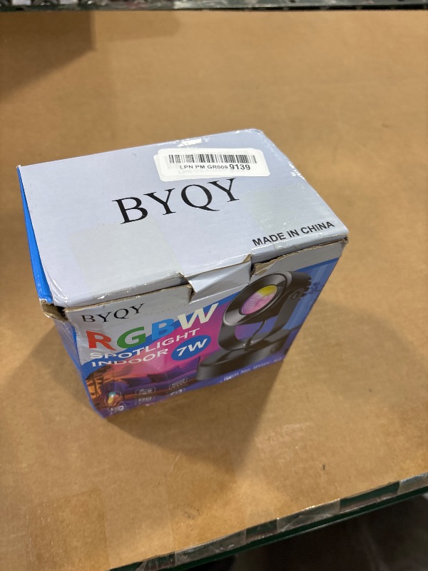 Photo 1 of BYQY 7W RGBW Uplights Indoor,Remote Dimmable Function,2 Pack