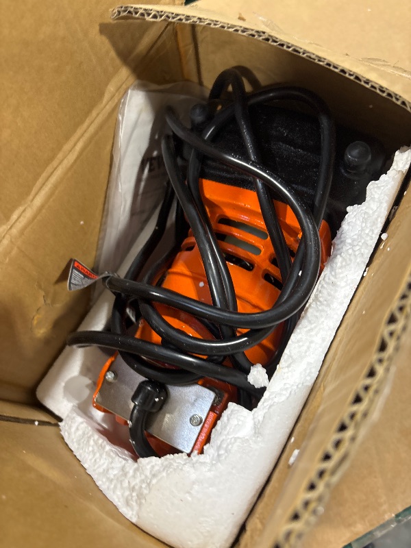 Photo 1 of VEVOR Cast Iron Water Transfer Pump, 1/2HP, 1600 GPH