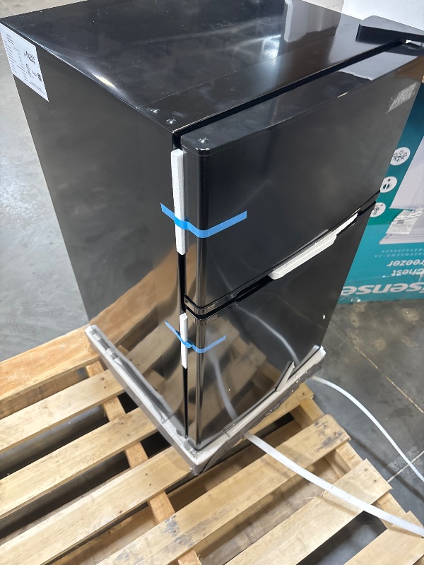 Photo 1 of Arctic King 3.2 Cu Ft Two Door Mini Fridge With Freezer Stainless Steel - Energy star certified, compact and efficient for dorms, offices, and small spaces