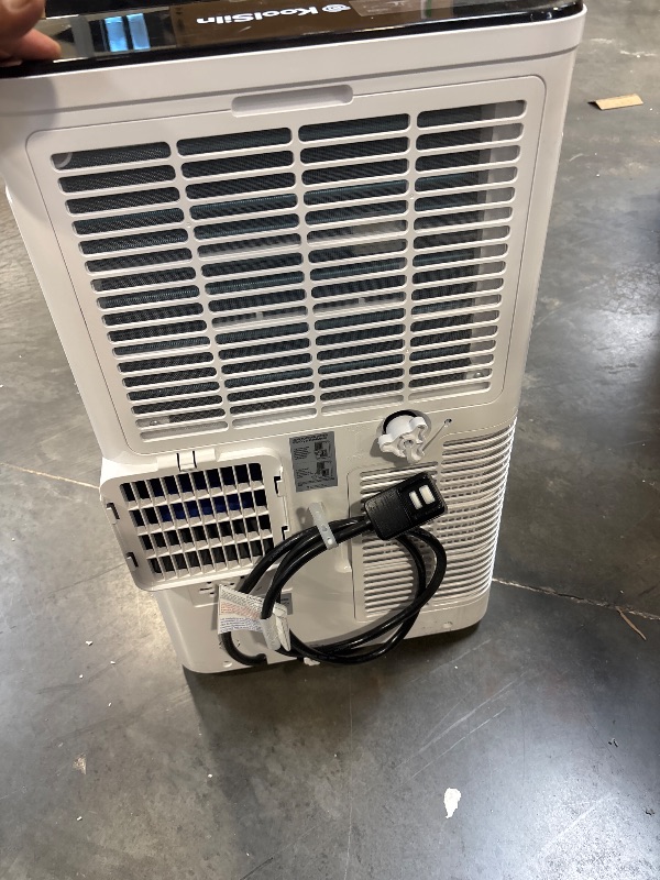 Photo 1 of 14,000 BTU Portable Air Conditioner with WiFi & Remote Control, Cools Up to 700 Sq.Ft, Auto-Evaporation Low Noise Portable AC Unit for Large Room, Office, Garage, White
