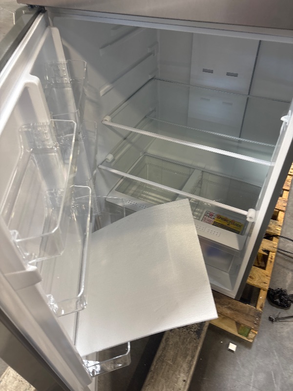 Photo 1 of BLACK+DECKER 18.1 Cu. Ft. Top Mount Refrigerator with Ice Maker, BR1810HIMS