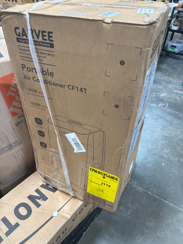 Photo 1 of Garvee 14000 BTU Portable Air Conditioner