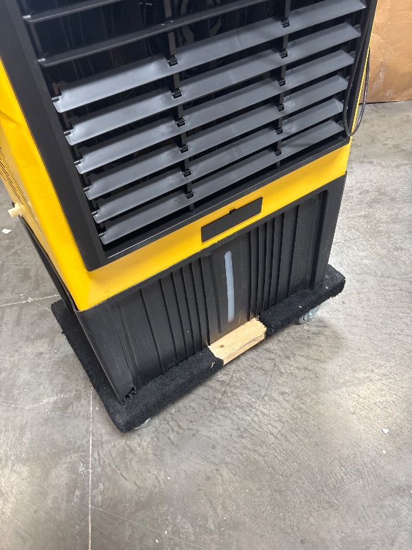 Photo 1 of **Sold as is, No return***Uthfy 8979 CFM Swamp Cooler, 55IN Evaporative Air Cooler with 36 Gal Water Tank, 3 Speeds, 120°Oscillation, 5 Ice Packs, Outdoor Garage Air Conditioner for Patio, Yard, Factory