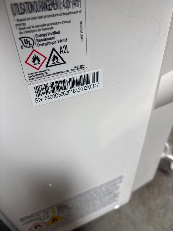 Photo 1 of Amazon Basics Portable Air Conditioner