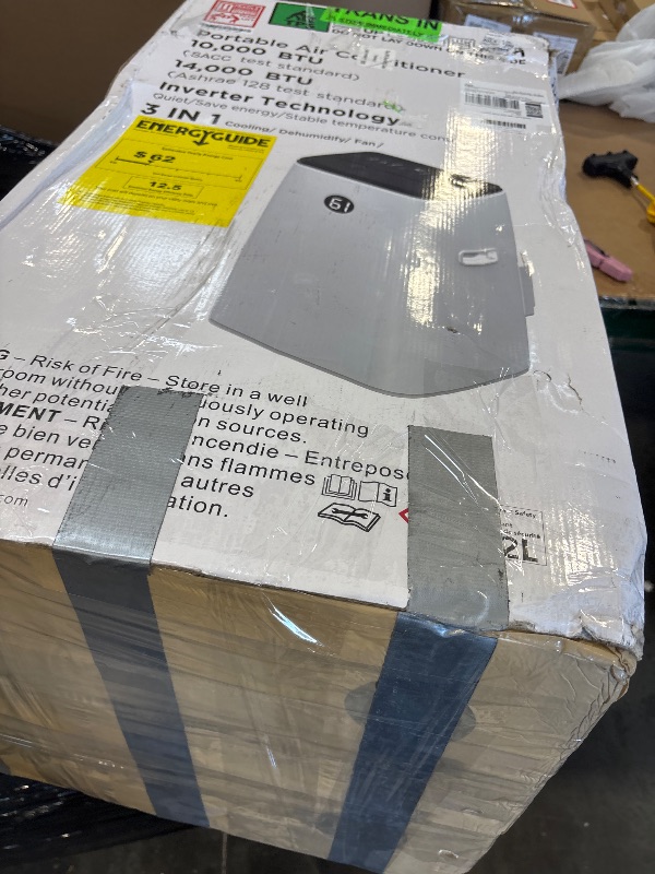 Photo 1 of DOMANKI 14000 BTU Inverter Portable Air Conditioner