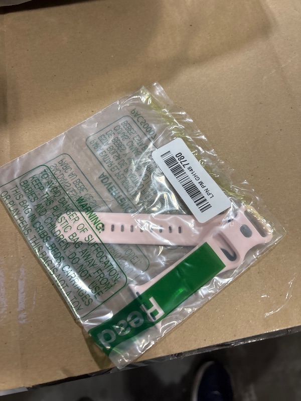 Photo 1 of Aegce Silicone Sport Band Compatible with Apple Watch 41mm 40mm 38mm 42mm Women Men, Soft Strap Replacement Wristband for iWatch Ultra SE 3 2 1 Series 11 10 9 8 7 6 5 4, Light Pink S/M