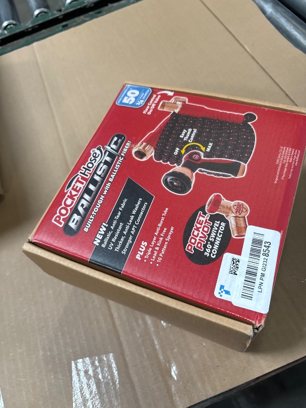 Photo 1 of Pocket Hose Ballistic Expandable Garden Hose, 50 FT