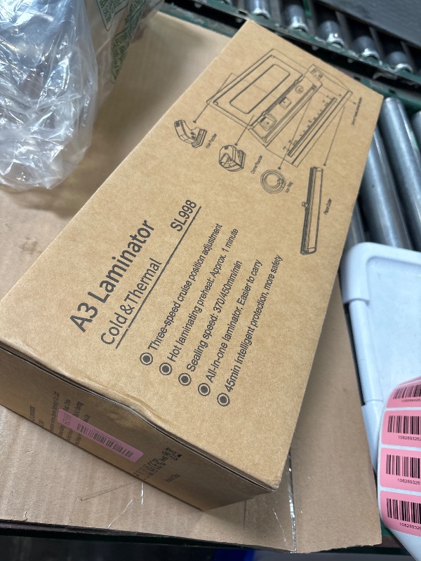 Photo 1 of Chilino 13" 9-in-1 Hot & Cold Laminator Machine