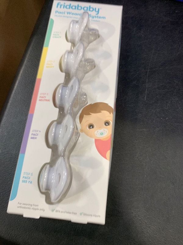 Photo 1 of Frida Baby Silicone Paci Weaning System, BPA Free, Latex Free