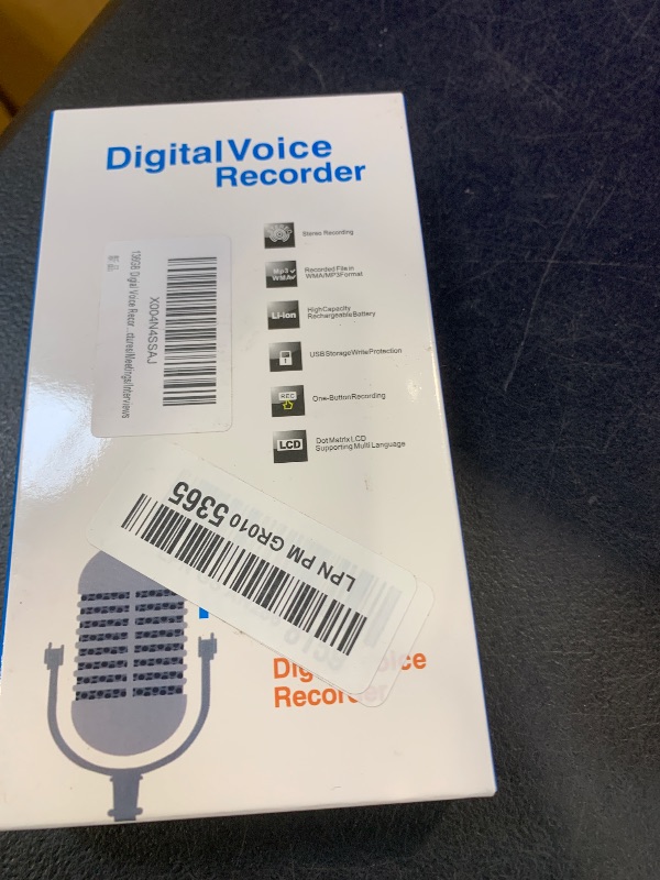 Photo 1 of 136GB Digital Voice Recorder - Xelarvex Voice Activated Recorder AI-Intelligent Noise Reduction, 4800 Hours Recording Device, Audio Recorder for Lectures/Meetings/Interviews