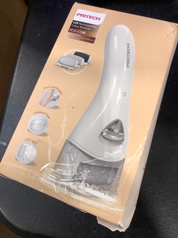 Photo 1 of Electric Foot Callus Remover, Rechargeable Foot File for Dead Skin Care