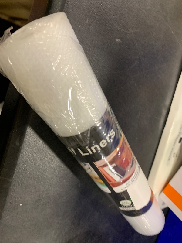 Photo 1 of Anoak Shelf Liner, 12" Clear Non-Slip Cabinet Liner