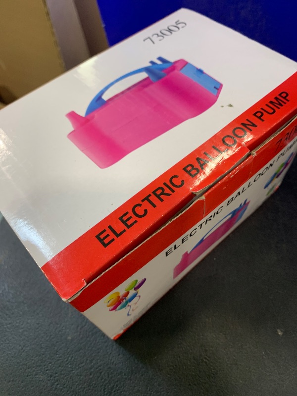 Photo 1 of Motorenbau Electric Balloon Pump - Rose Red