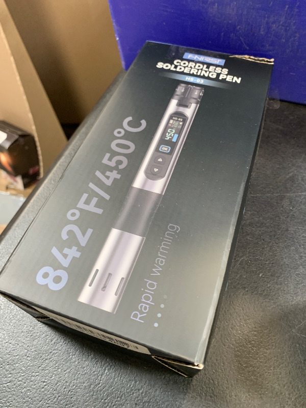Photo 1 of FNIRSI HS-03 Cordless Soldering Iron Kit