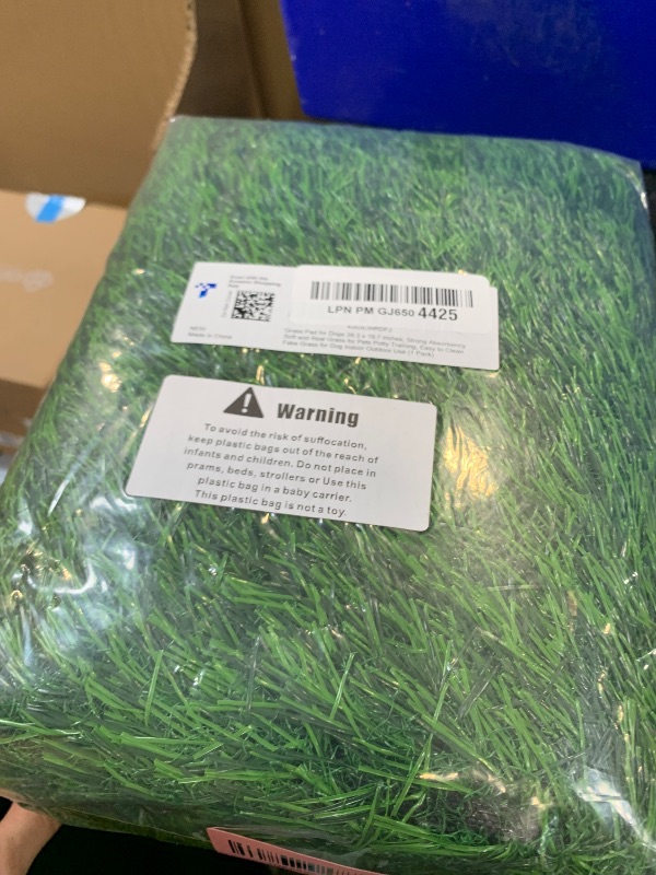 Photo 1 of Fake Pad for Dogs Potty Training Artificial Turf, 39.3x19.7in