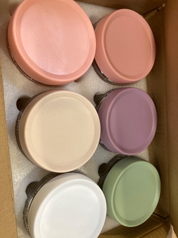 Photo 1 of GYOSUGANG 6-Pack 16 oz Glass Overnight Oats Containers