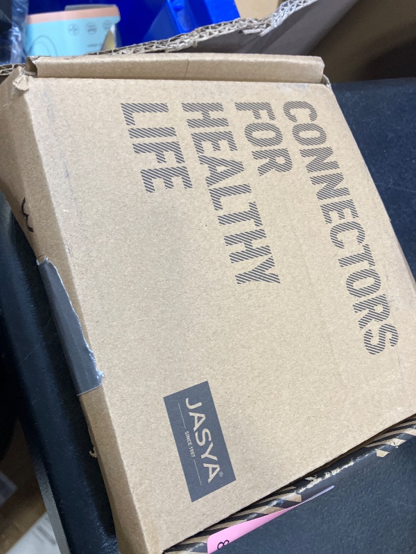 Photo 1 of Jasya 15 Inches Silver Silicone Shower Hose Extra Short Replacement