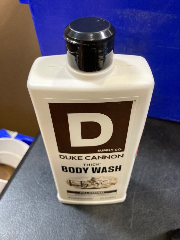 Photo 1 of Duke Cannon Supply Co. Thick High Viscosity Body Wash – 3X Thicker, Cleansing Shower and Bath Gel, Mineral-Enriched for Men – Shower Gel – Men’s Body Scrub – Palomino (18 oz)