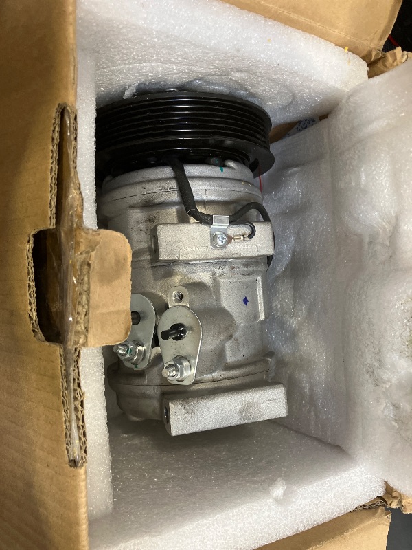 Photo 1 of YEHERIT AC Compressor with Clutch with Clutch Compatible with Honda Accord 2003-2007, Odyssey 2005-2007, Pilot 2005-2008, Ridgeline & Acura MDX TL, 3.0L 3.2L 3.5L w/One Plug