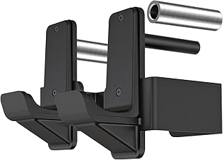 Photo 1 of Kipika J-Hooks for 2'x2'and 3'x3' Power Rack - Bottom Reinforced Steel Hooks with Rubber Pad - Set of 2