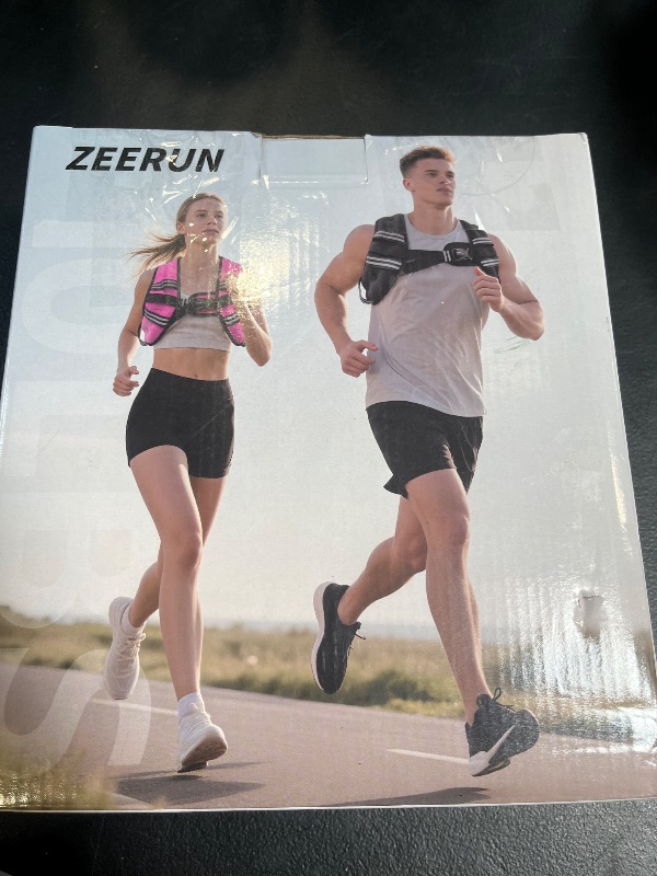Photo 1 of Zeerun Weighted Vest - 10 LBS, Black