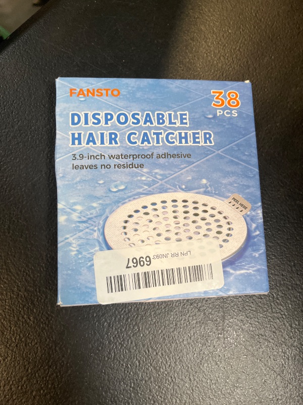 Photo 1 of Fansto Shower Drain Hair Catcher - 38 Pack Disposable Mesh