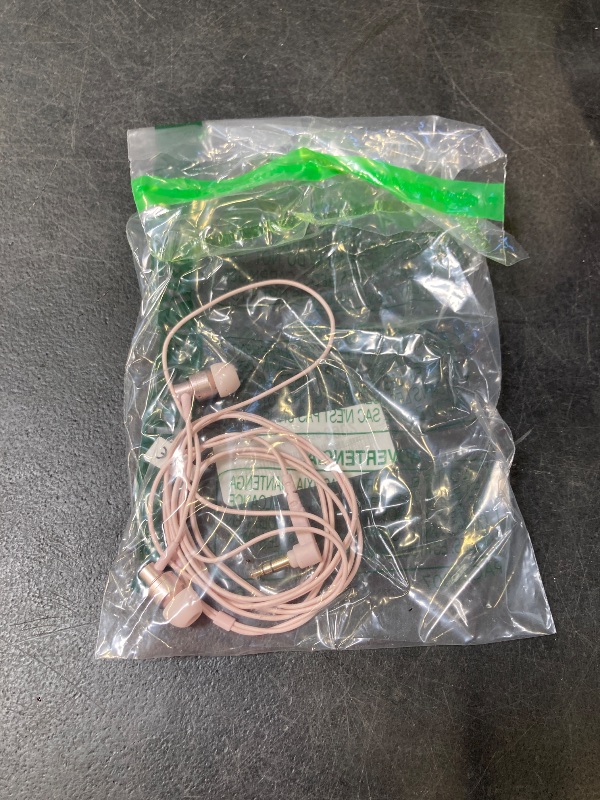 Photo 1 of SoundMAGIC ES30C Wired Earbuds, with Mic, Pure HiFi Sound, 3.5mm, Pink