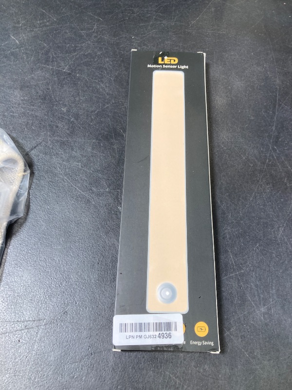 Photo 1 of 2 Pack Under Cabinet Lighting, Motion Sensor Light Indoor, Rechargeable Closet Lights Battery Operated, Wireless Dimmable LED Cabinet Lights, Under Counter Lights for Kitchen Warm Color