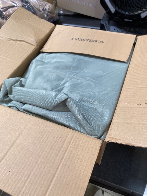 Photo 1 of Fitable 6 Pack Sage Green Round Tablecloths - 120 Inches in Diameter