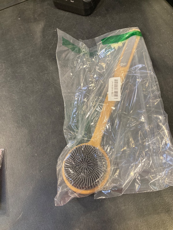 Photo 1 of Kalolary Back Scrubber for Shower, Anti Slip Bath Brush with Long Handle