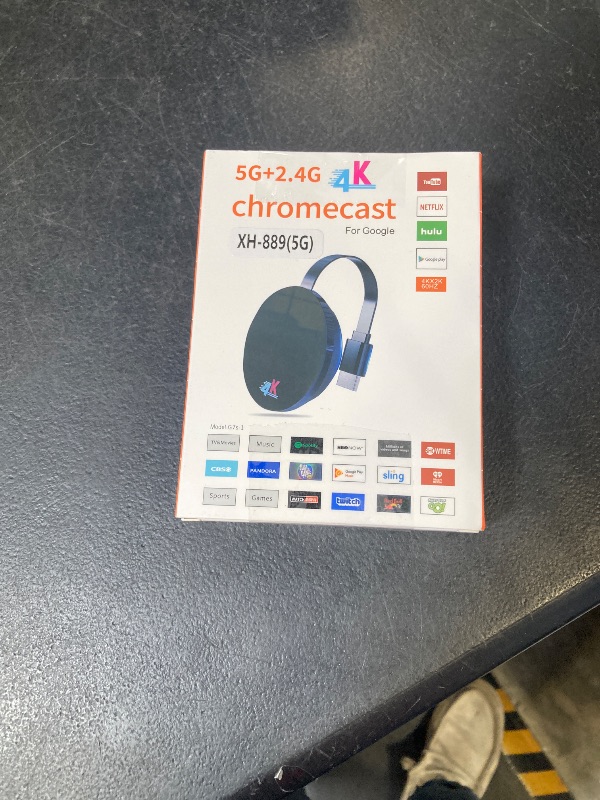 Photo 1 of VOYSILI 4K Wireless Display Adapter, 5GHz WiFi Miracast Dongle