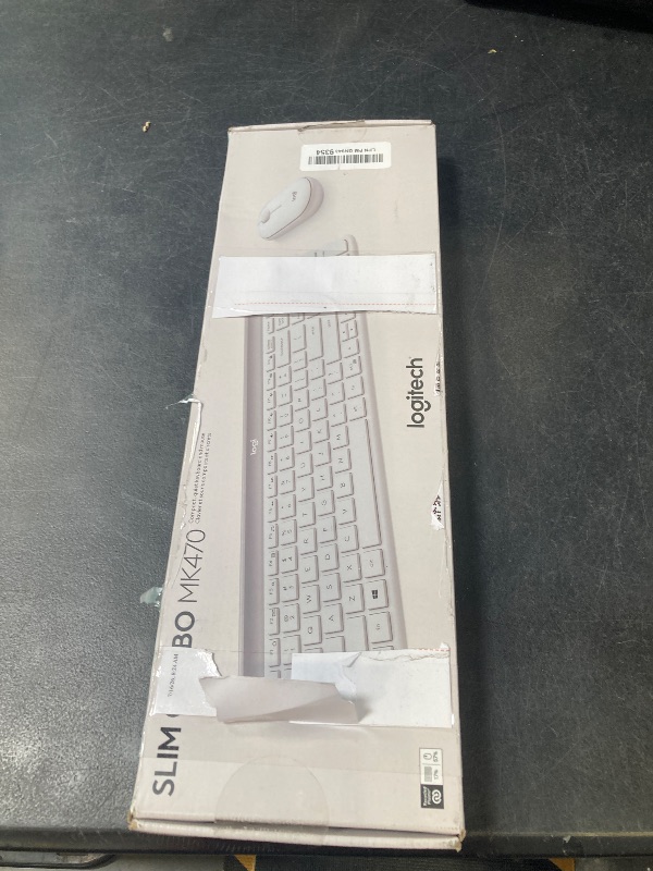 Photo 1 of Logitech MK470 Slim Wireless Keyboard and Mouse Combo
