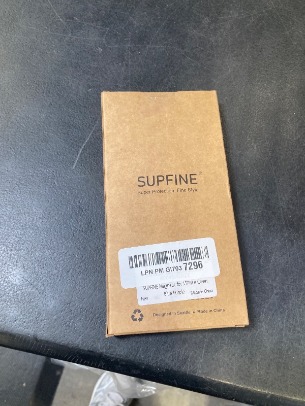 Photo 1 of SUPFINE Magnetic Case for iPhone 16 Pro Max - Black