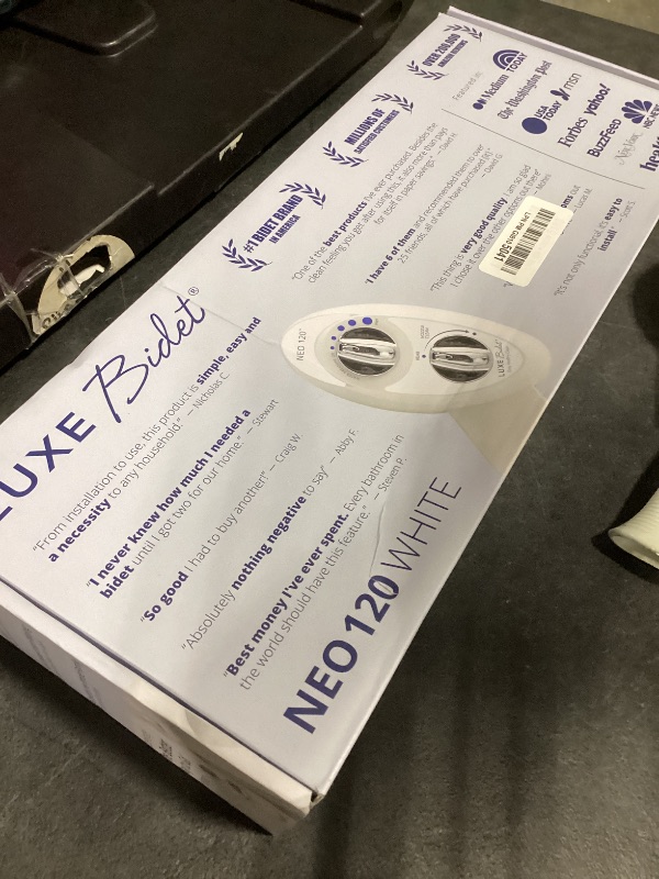 Photo 1 of LUXE Bidet NEO 120 Bidet Attachment - White