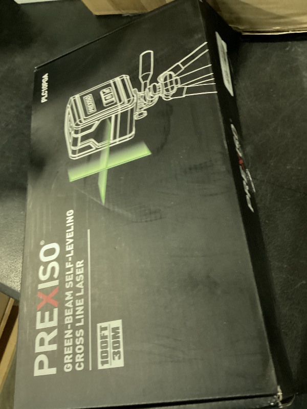 Photo 1 of PREXISO Laser Level with Tripod, Green Line, 100Ft