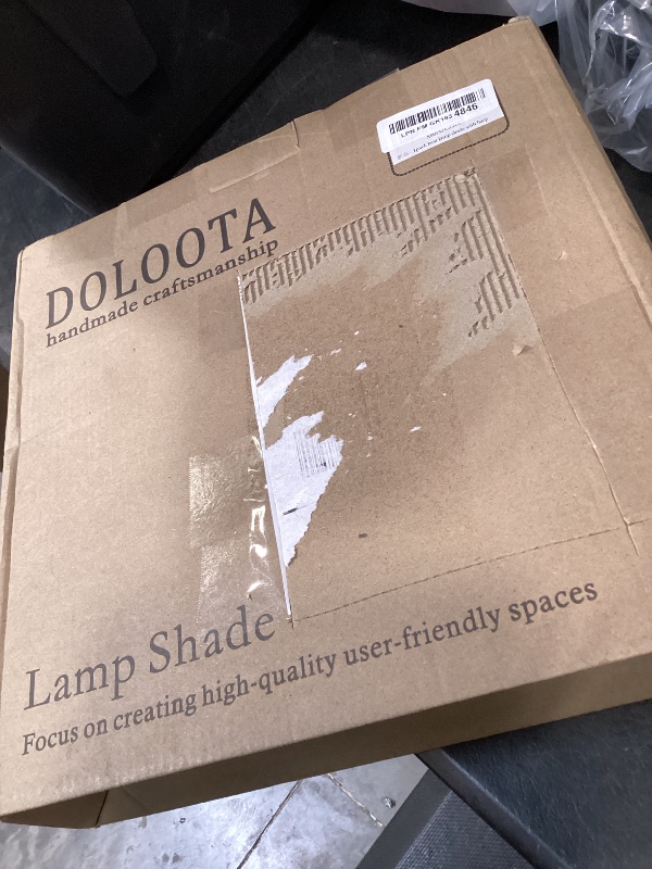 Photo 1 of DOLOOTA Bear Print Drum Lamp Shade