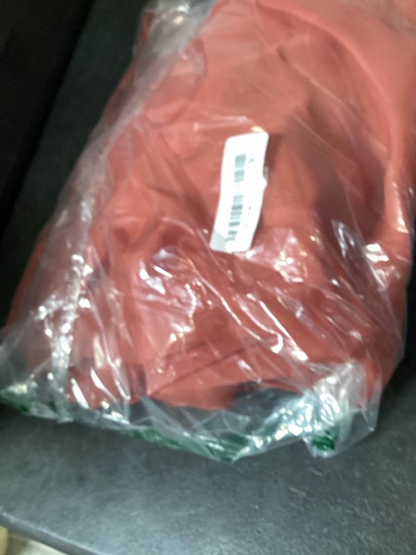 Photo 1 of MIULEE Solid Color Sheer Curtains, 84 Inch Length, Burnt Orange