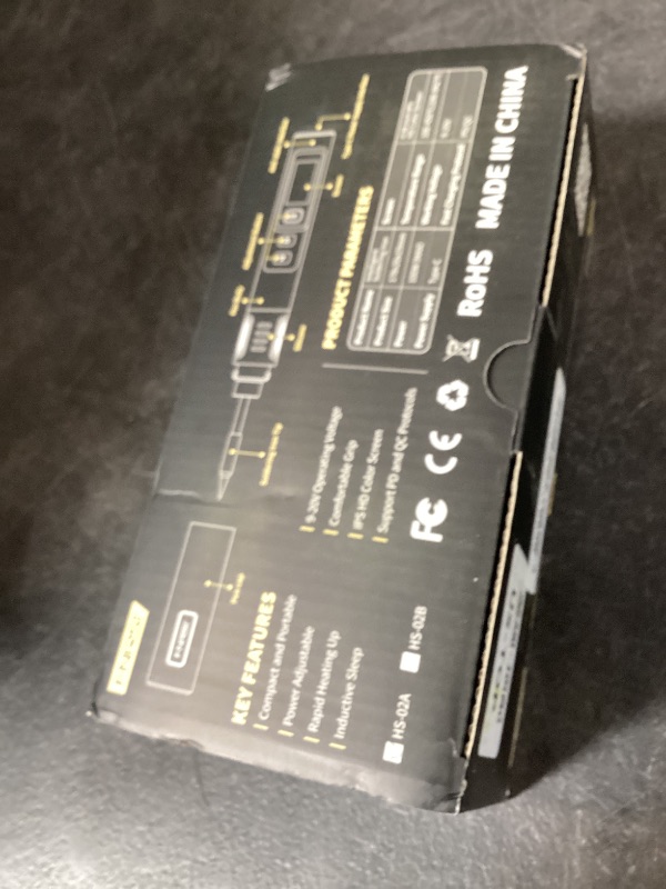 Photo 1 of FNIRSI HS-02A 100W Portable Soldering Iron Kit