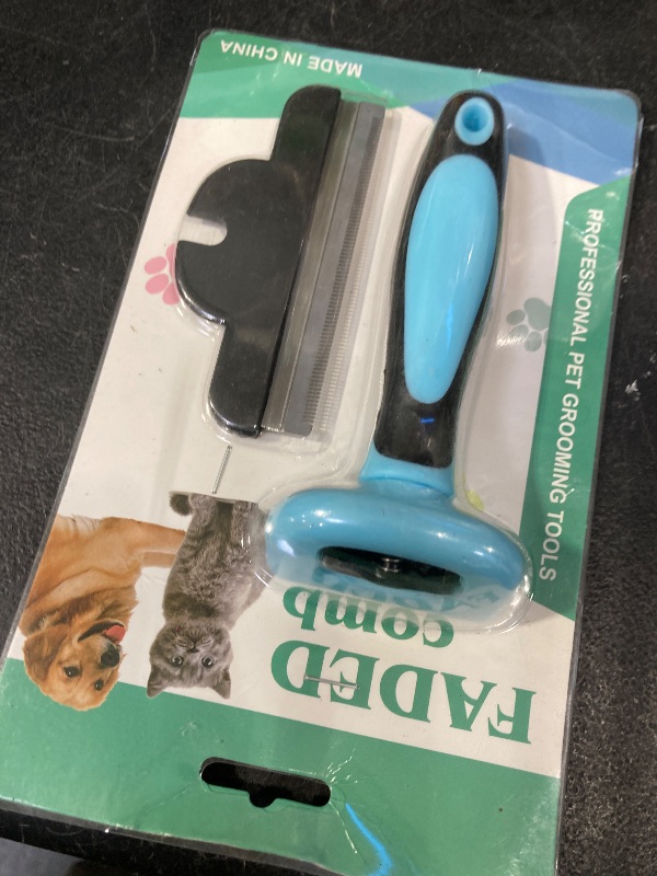 Photo 1 of RXZVOSO Pet Grooming Brush - Stainless Steel Deshedding Tool