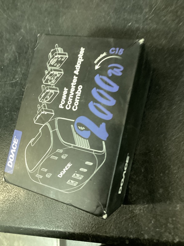 Photo 1 of DOACE 2000W Voltage Converter & Travel Adapter