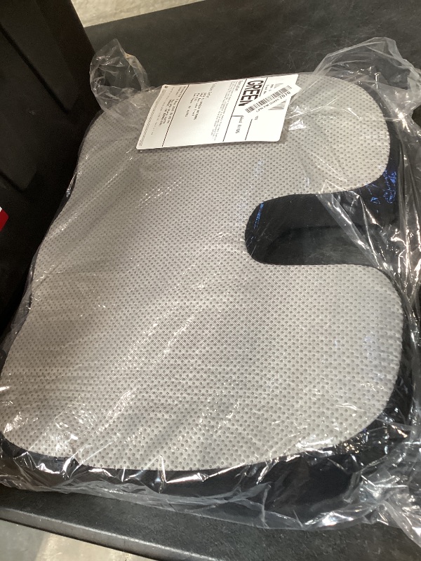 Photo 1 of Everlasting Comfort Memory Foam Seat Cushion - Black, Large