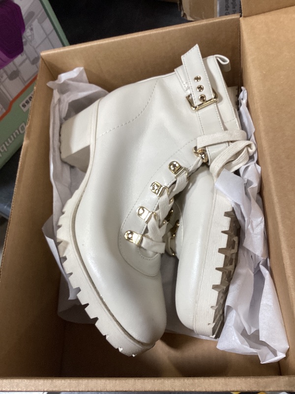 Photo 1 of Guess Women's Juel Lace Up Combat Bootie 9.5