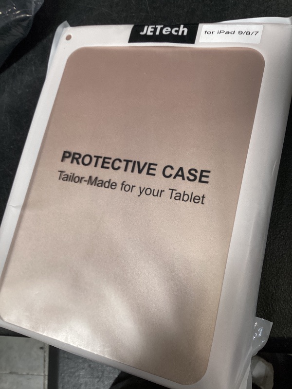 Photo 1 of JETech 360 Rotating Case for iPad 10.2" 9th/8th/7th Gen, Rose Gold